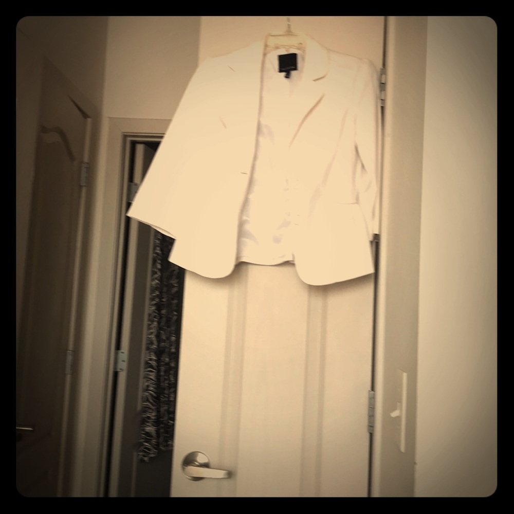 White vintage jacket
